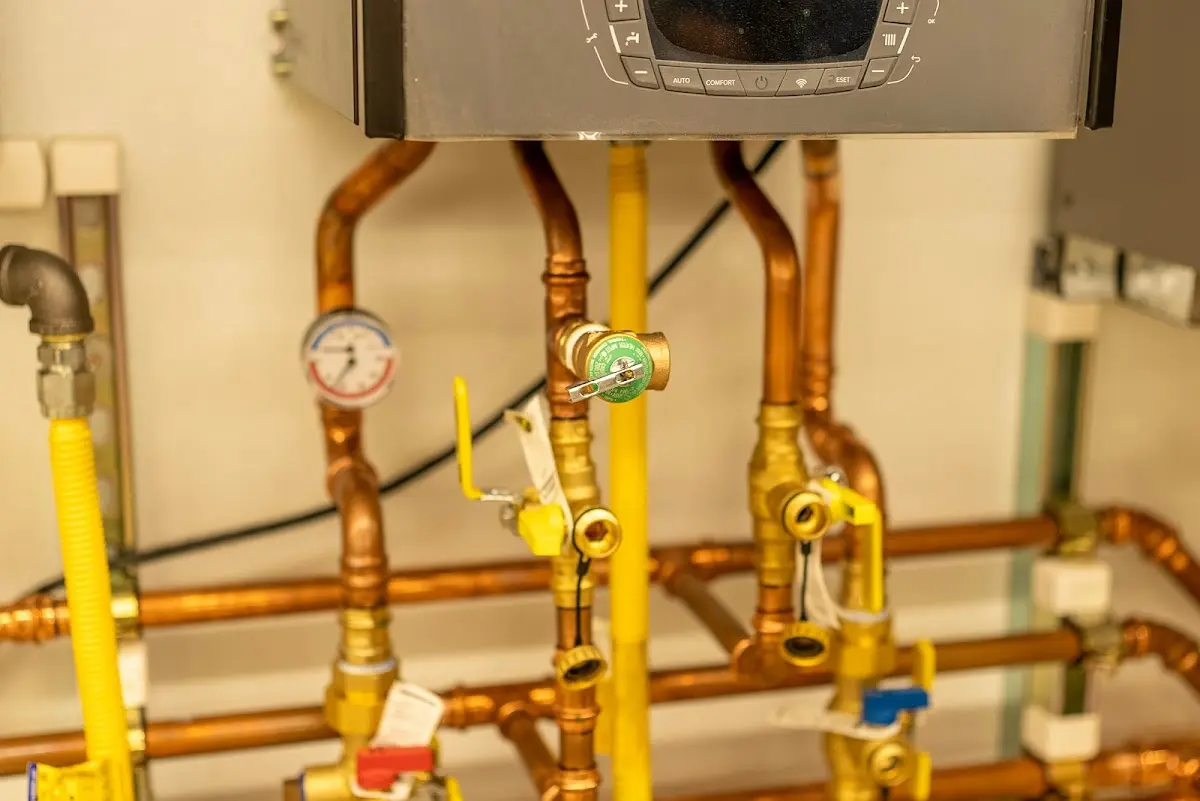 Licensed technician providing Water Heater Installation for a homeowner in Colchester